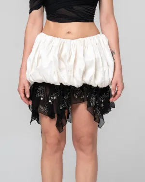 SARAI EMBELLISHED MINI SKIRT