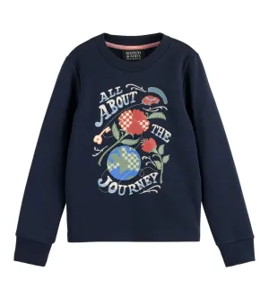 Scotch & Soda All About The Journey Crewneck