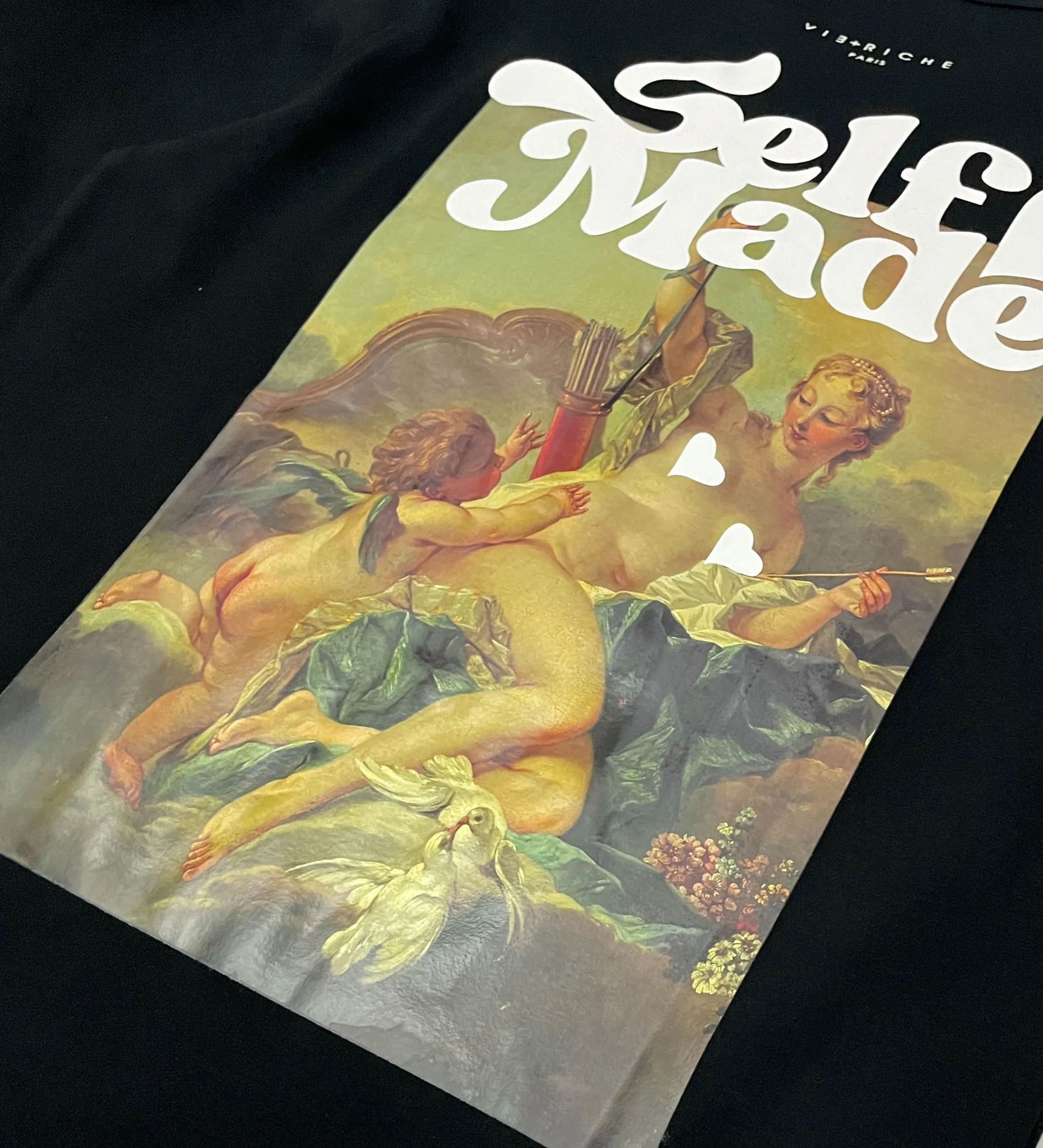 Self made art ls tee