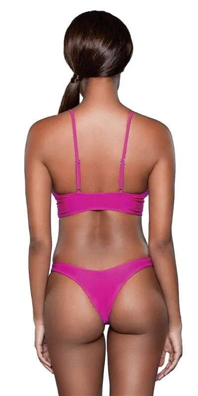 Sexy Gigi Two Piece Cut Out Crop and Thong Bikini
