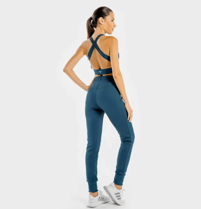 SHE-WOLF DO-KNOT-JOGGERS – TEAL