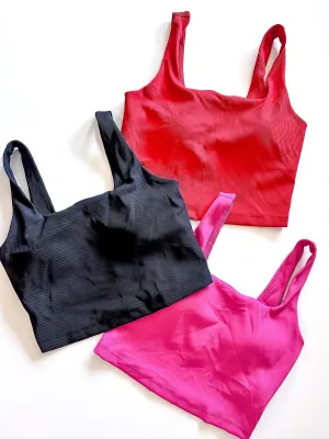 Shelly Square Neck Bra Top
