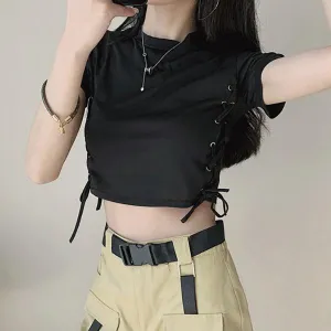 Side Strap Crop Top SD00461