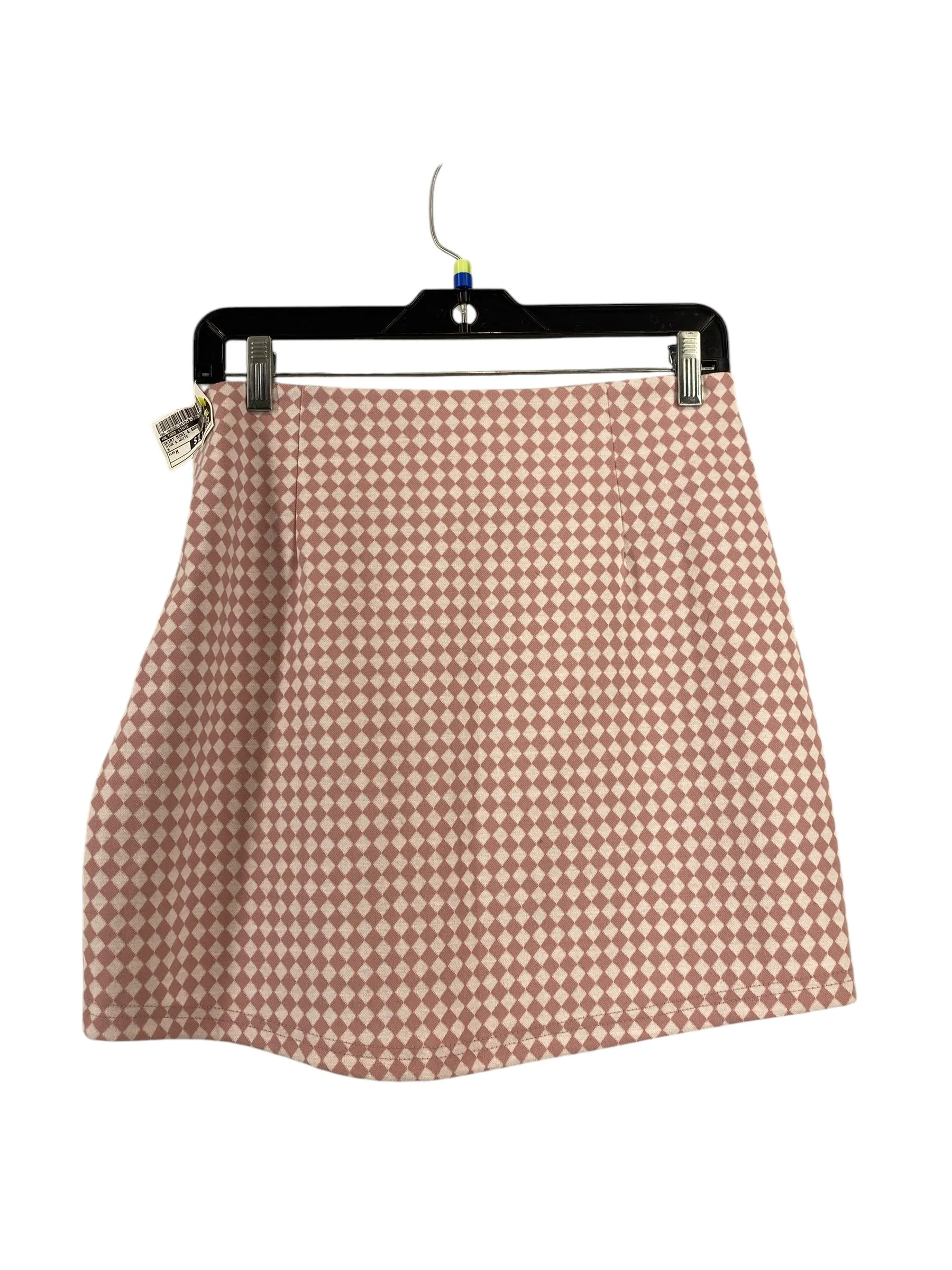 Skirt Mini & Short By Altard State In Pink & White, Size: M