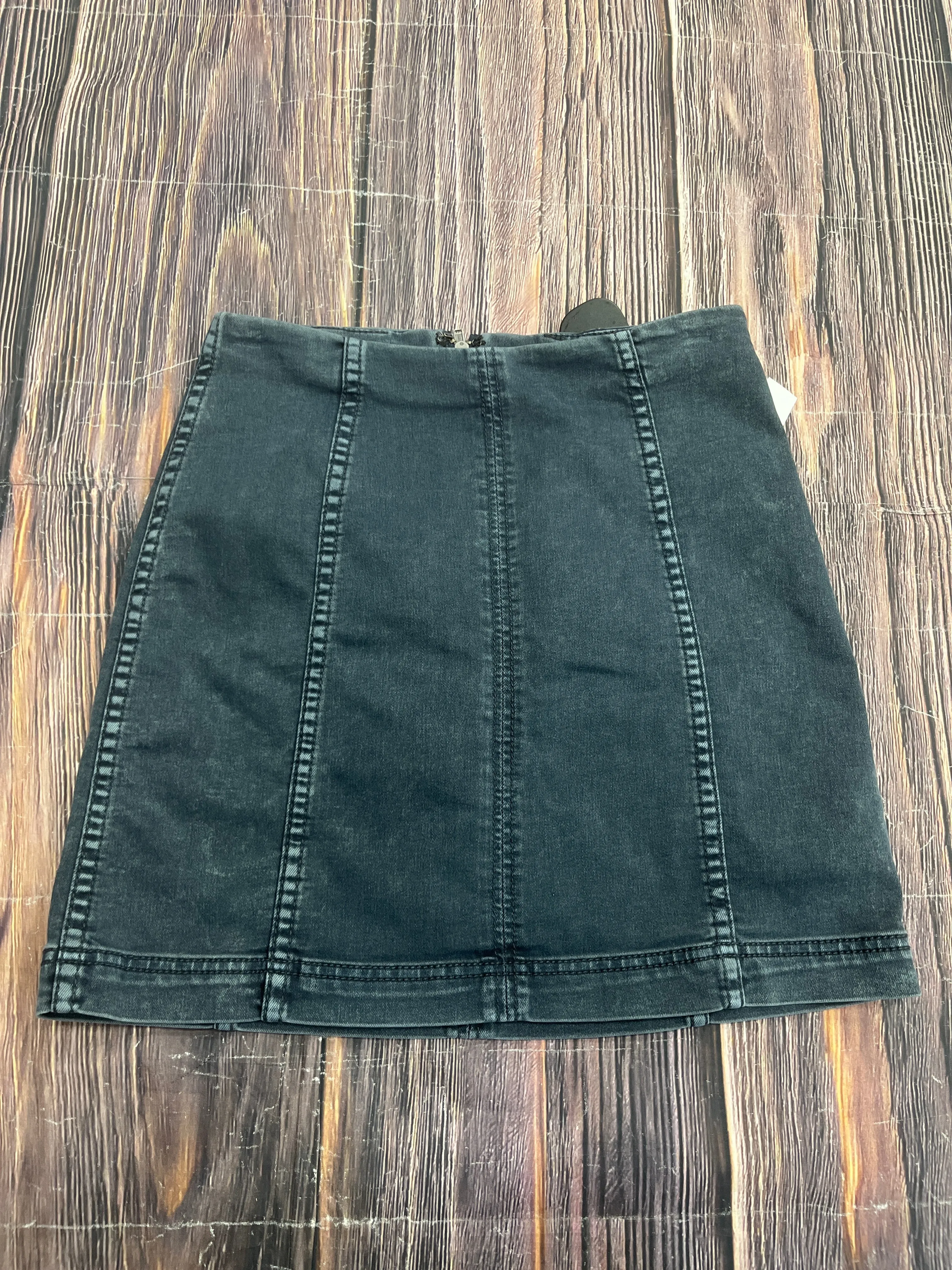 Skirt Mini & Short By Free People In Blue, Size: Xs