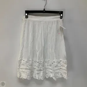 Skirt Mini & Short By Free People In White, Size: S