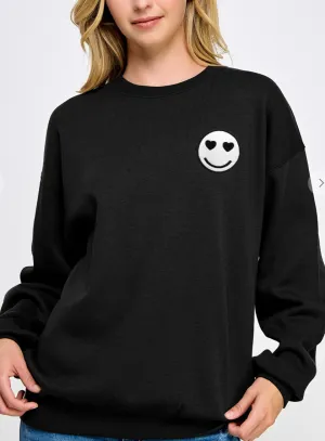 Smily Oversized Crew