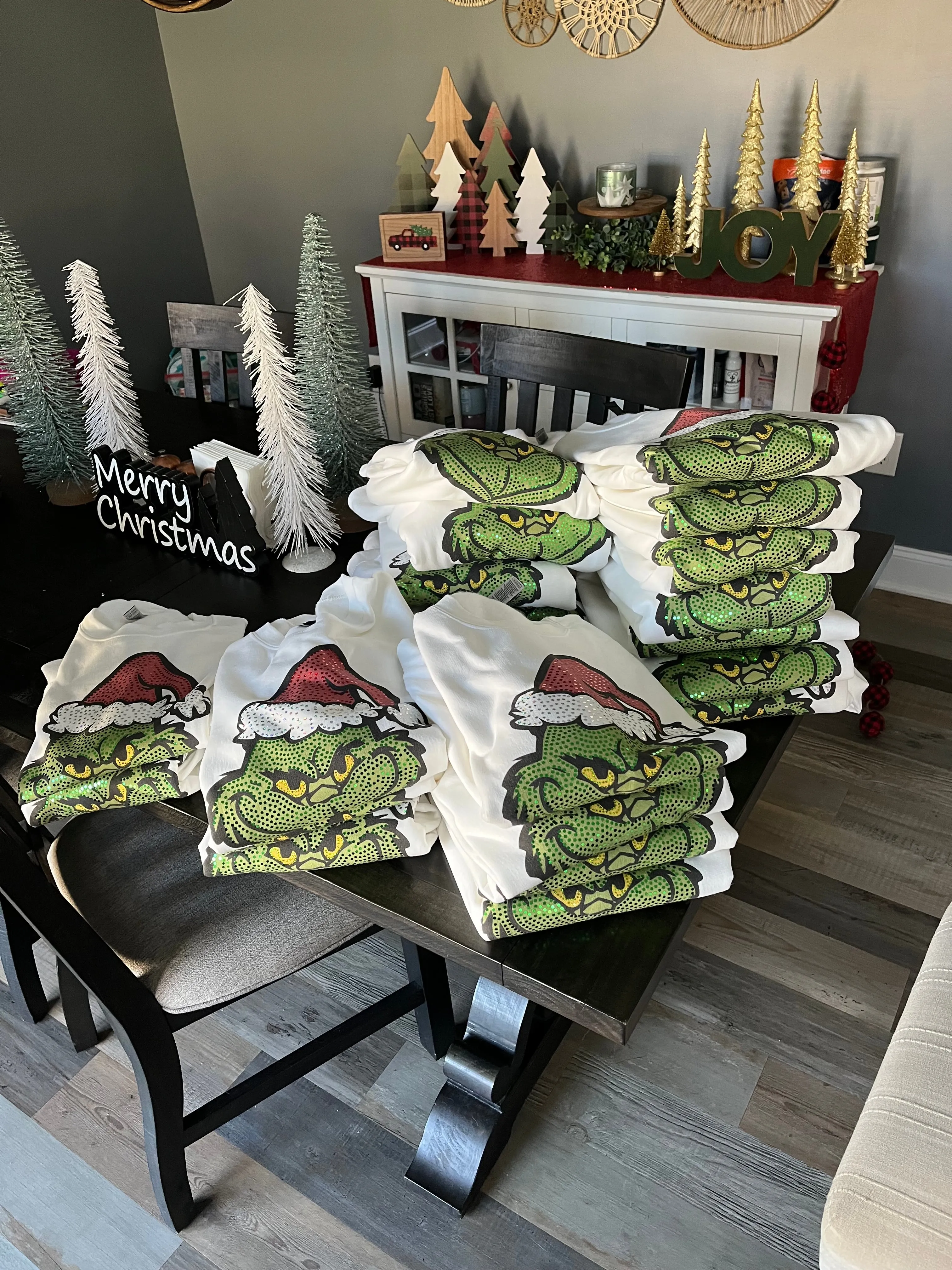 Spangled Grinch Sweatshirt