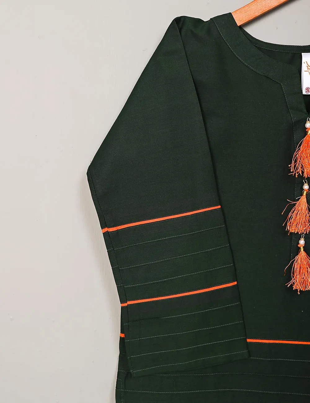 STP-006D-Green- 2Pc Cotton Stitched