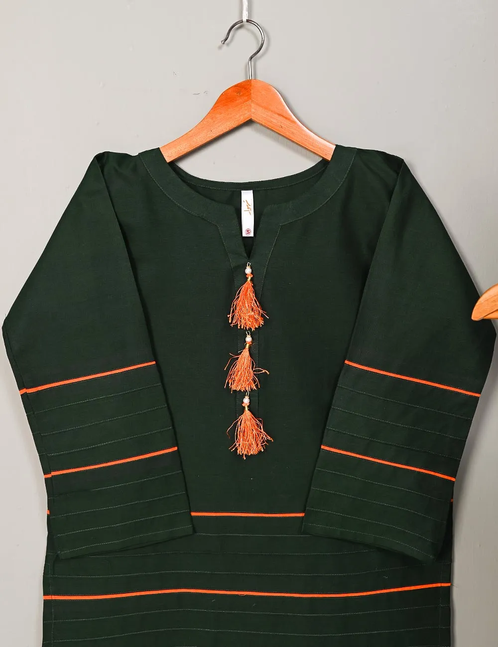STP-006D-Green- 2Pc Cotton Stitched