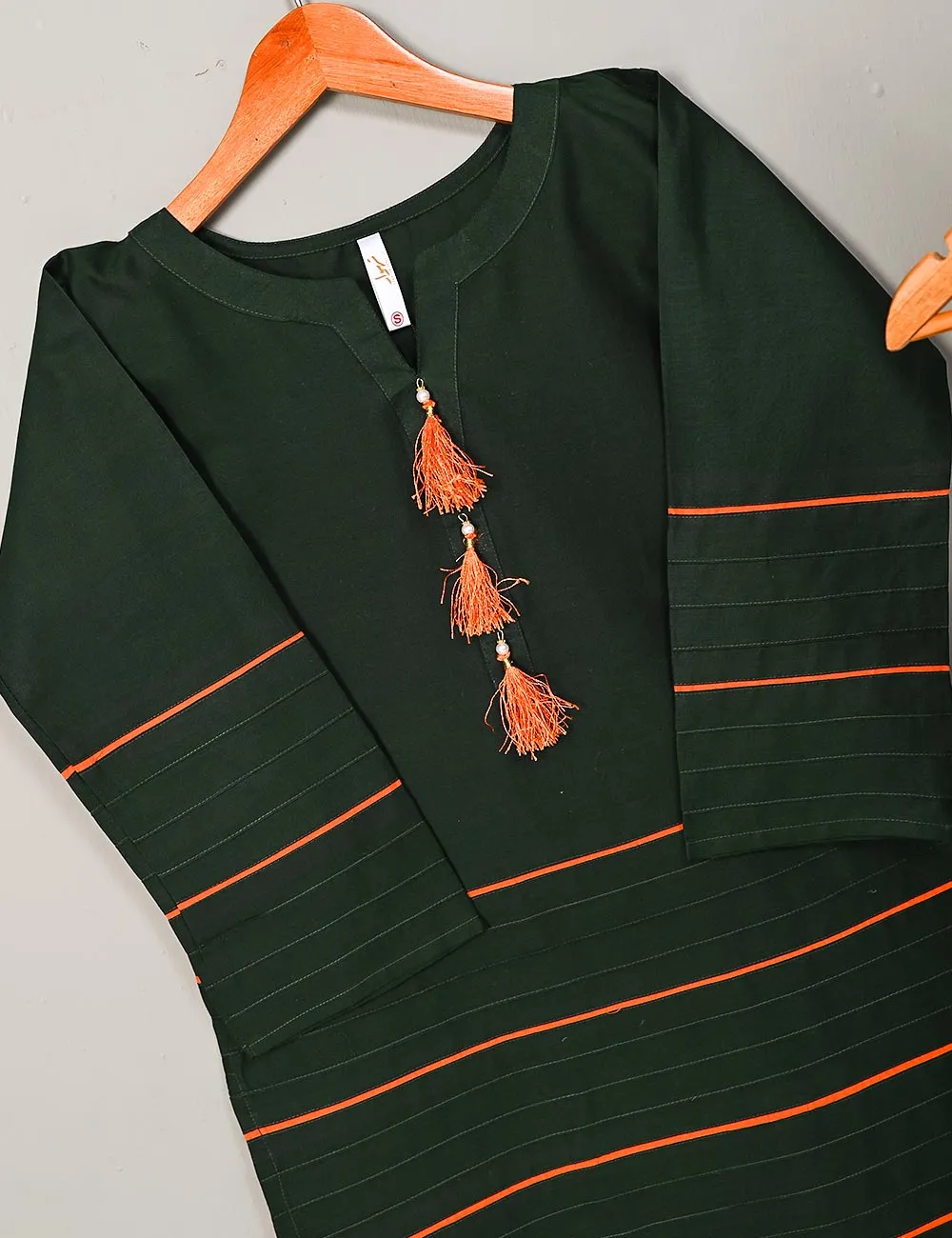 STP-006D-Green- 2Pc Cotton Stitched