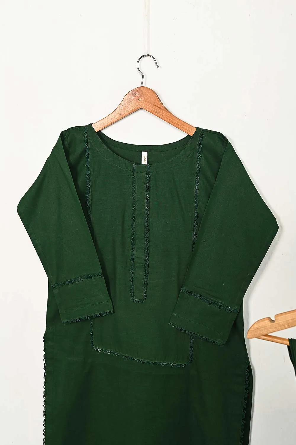STP-137B-Green - 2PC COTTON STITCHED