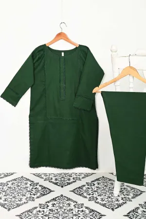 STP-137B-Green - 2PC COTTON STITCHED