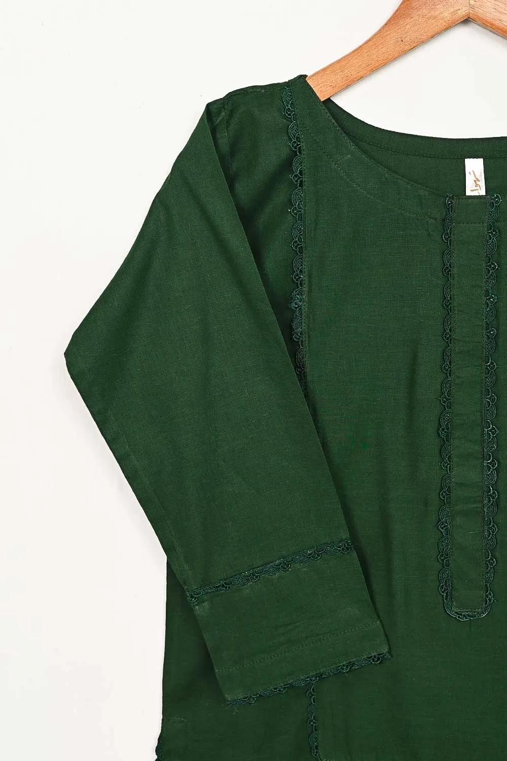 STP-137B-Green - 2PC COTTON STITCHED