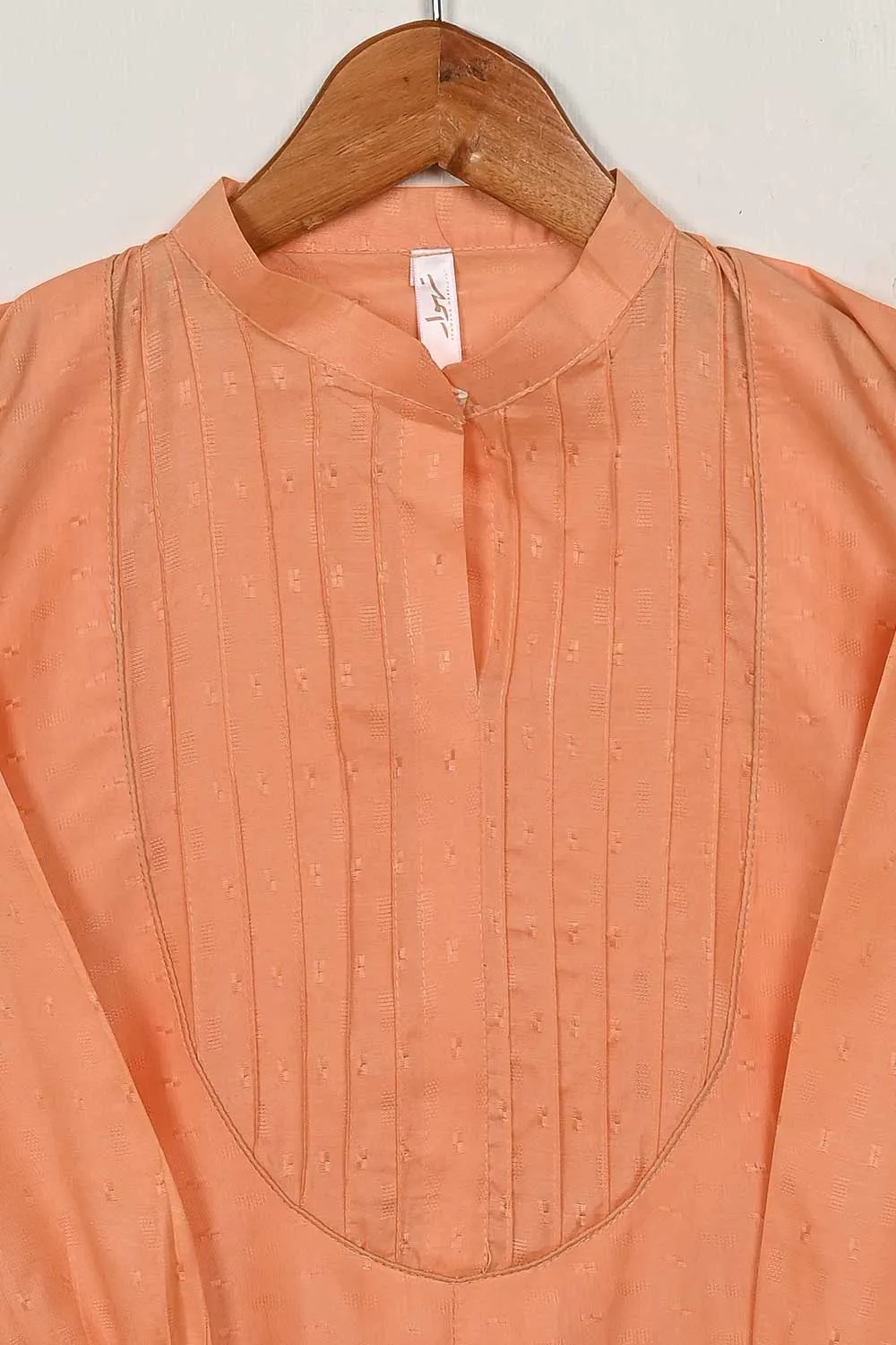 STP-161C-Orange - 2PC JACQUARD PAPER COTTON STITCHED