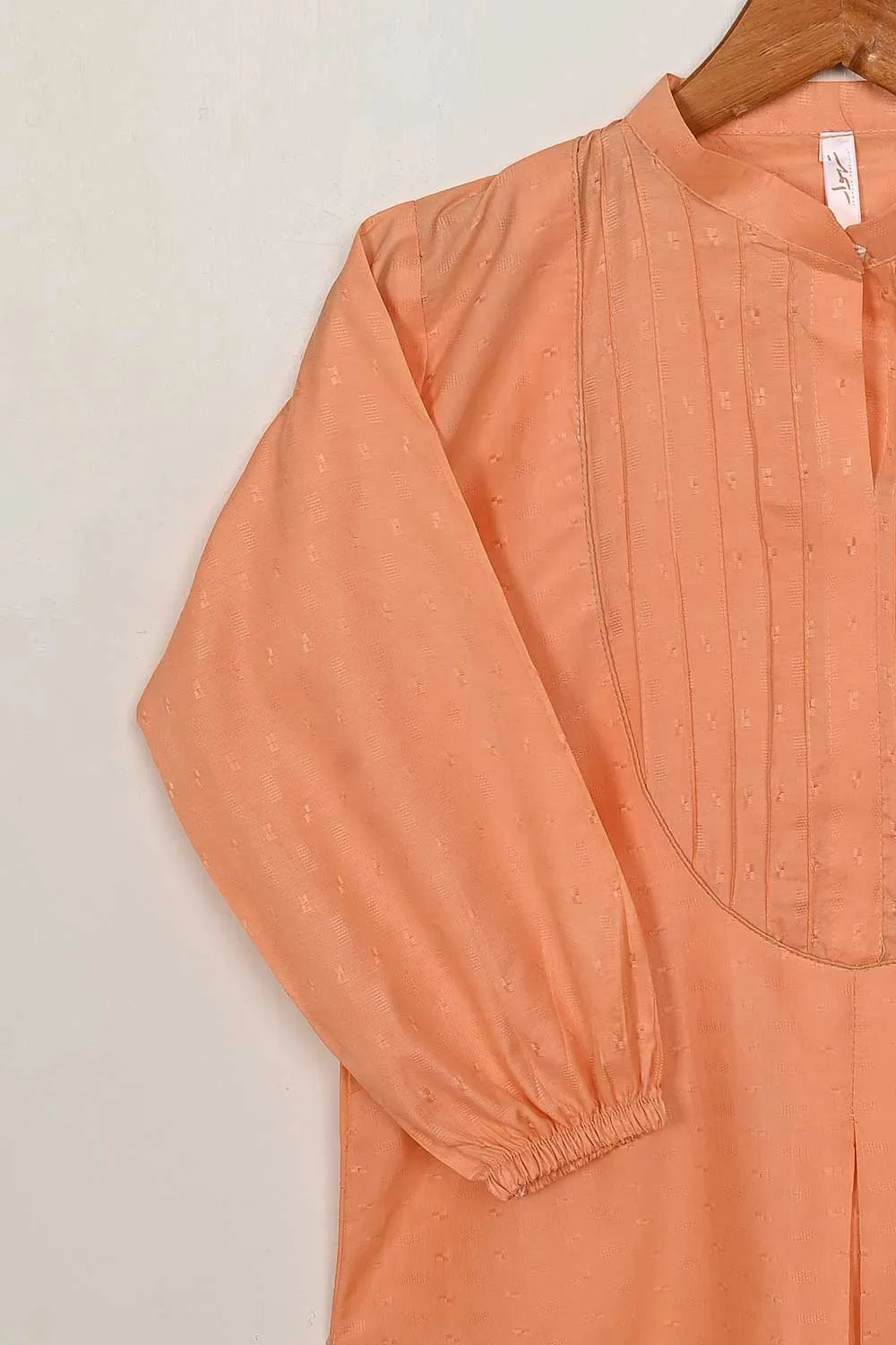 STP-161C-Orange - 2PC JACQUARD PAPER COTTON STITCHED