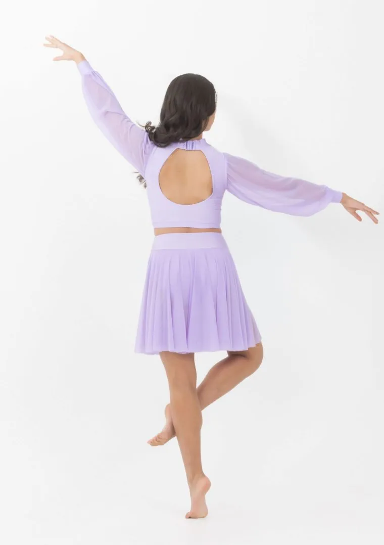 Studio 7 Annabelle Crop Top | Lilac