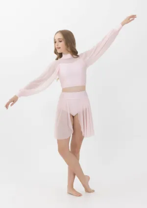 Studio 7 Annabelle Crop Top | Pale Pink