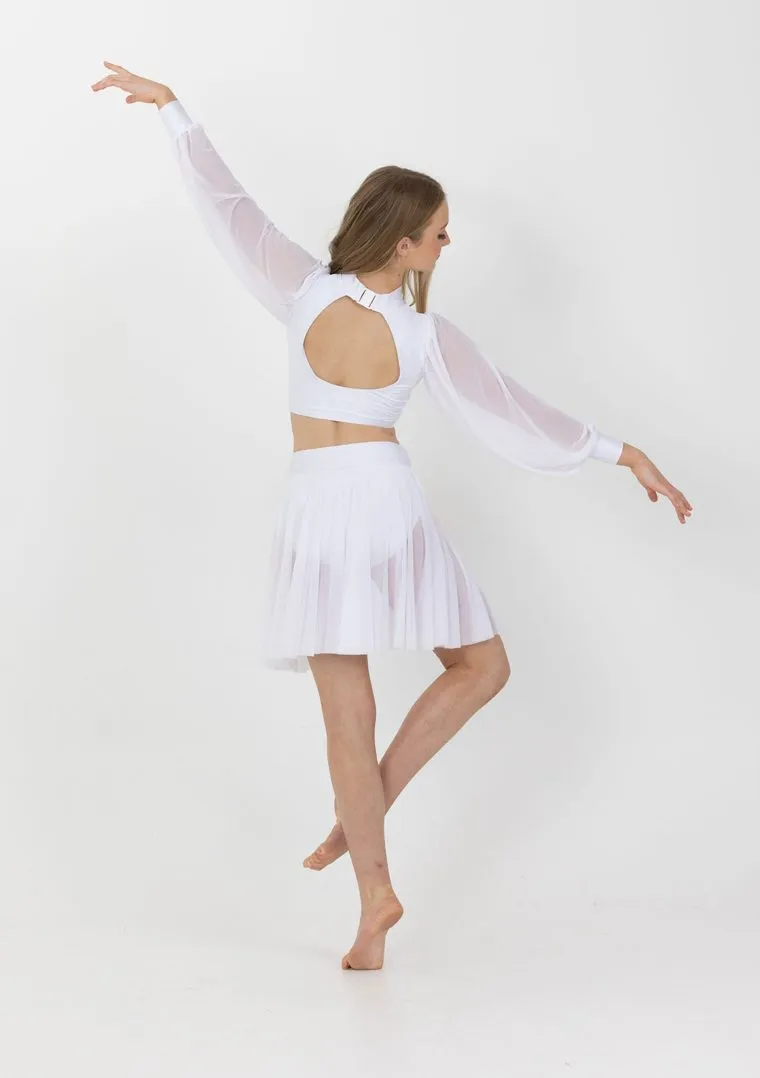 Studio 7 Annabelle Crop Top | White