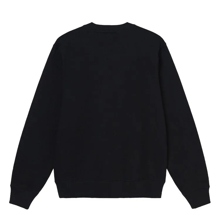 Stussy S Crown Crew Sweatshirt Black