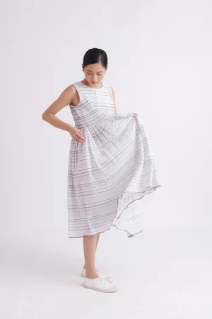 summer dress cotton stripe-SS2025-01-fashion edit-the plavate