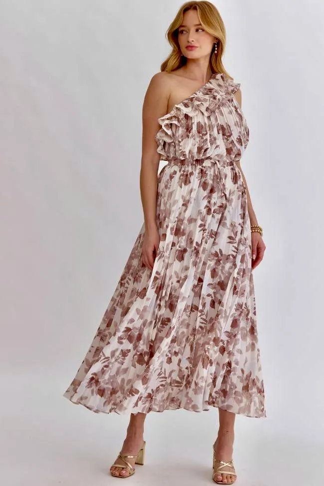 Sunset dreams pleated skirt