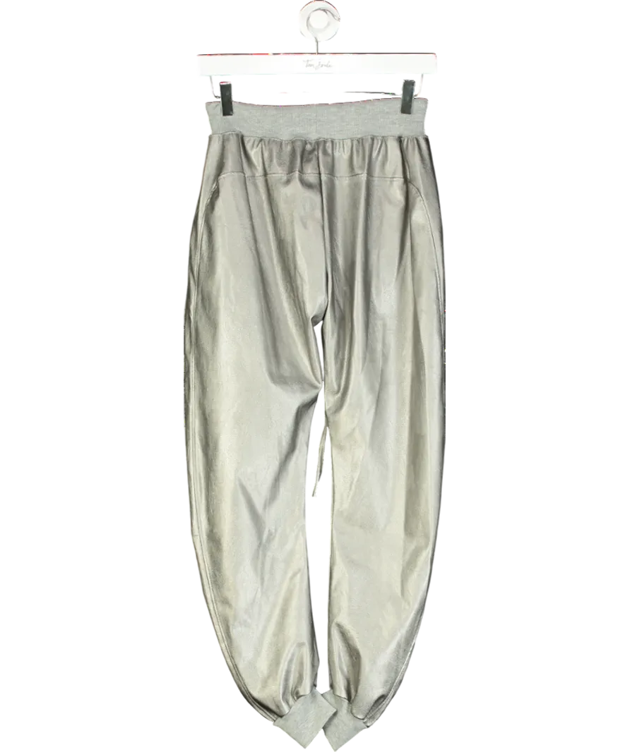 Suzy D Metallic Pewter Ultimate Jogger UK XS
