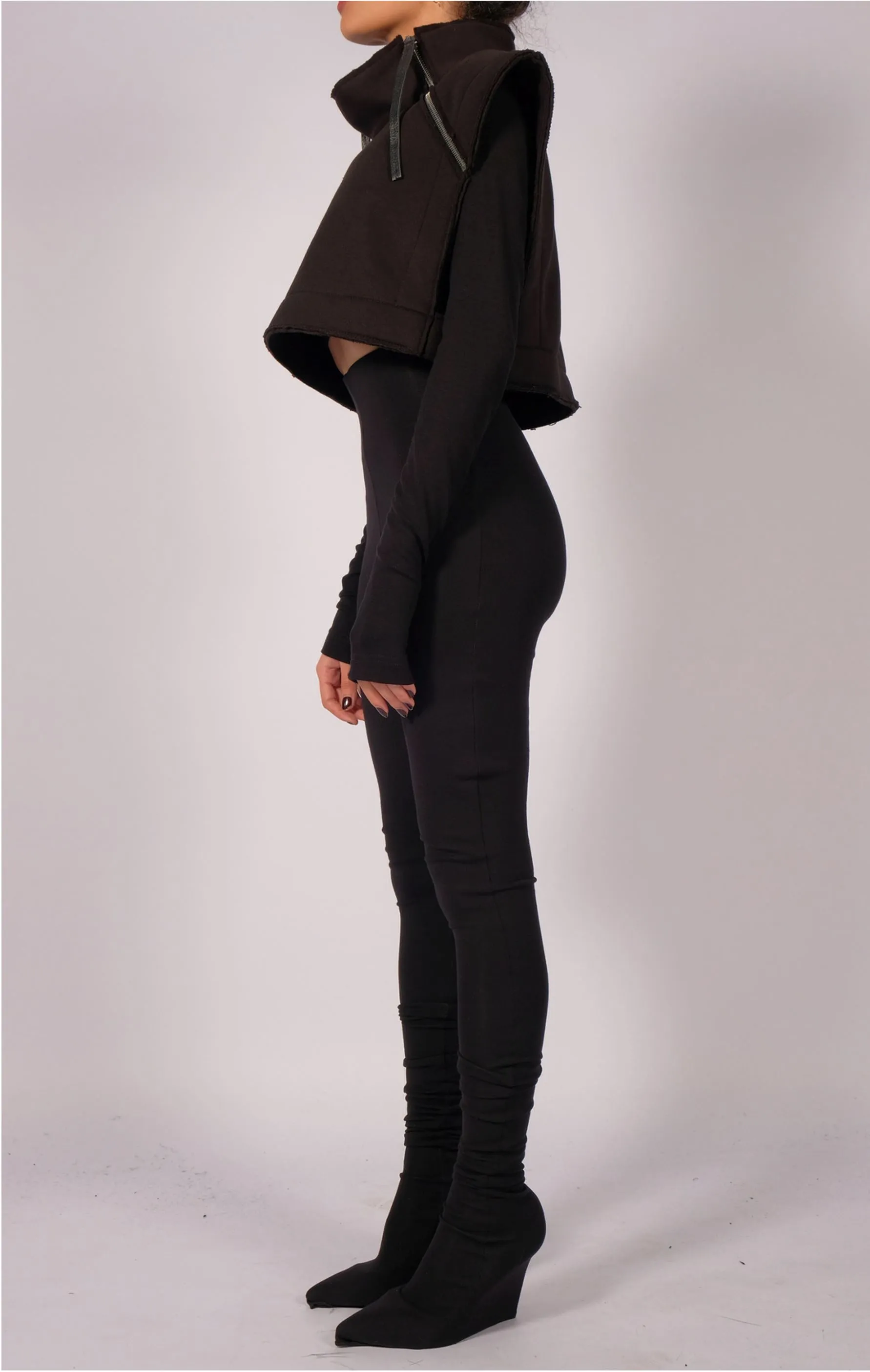 Sweatshirt Crop Top