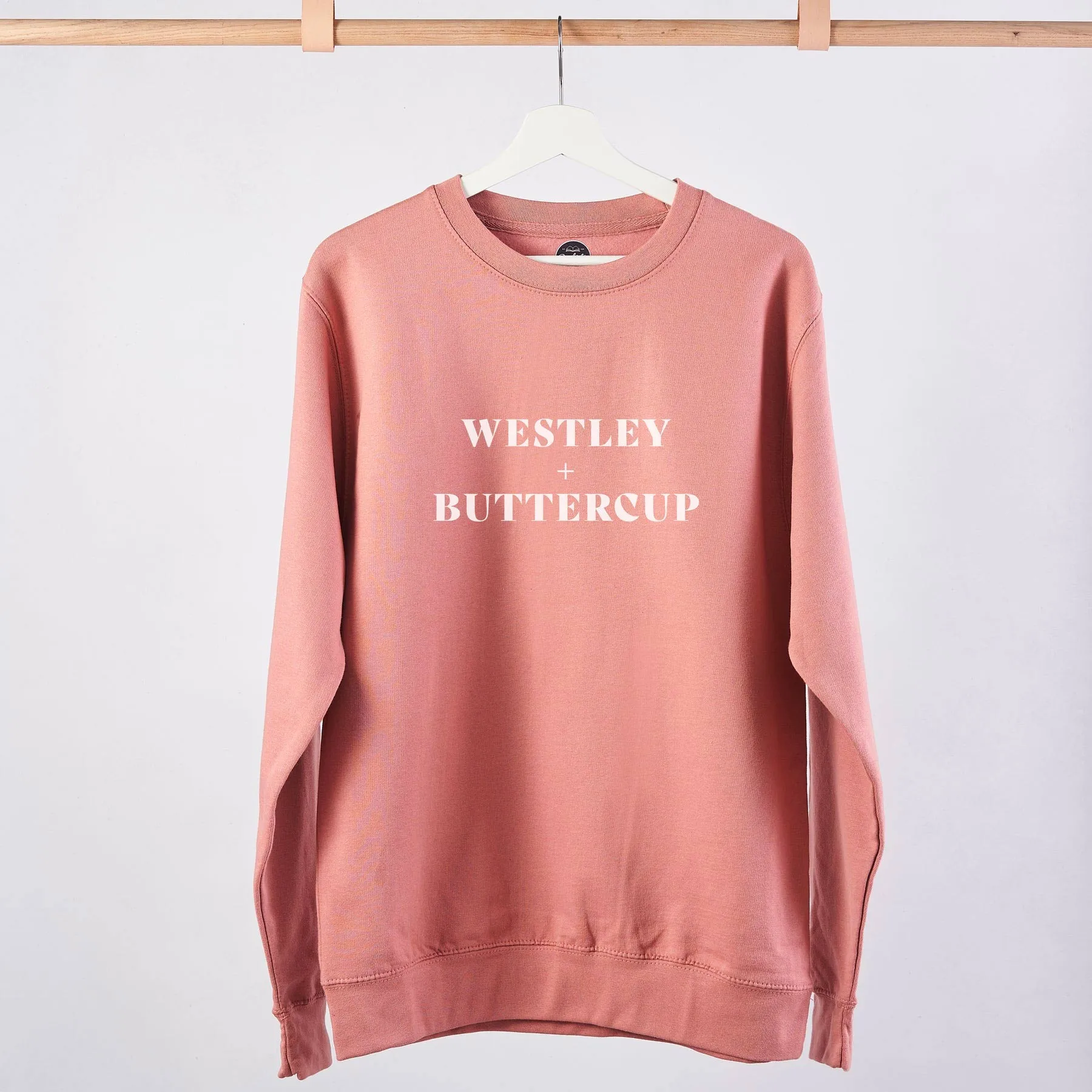 Sweatshirt Top - Literary Couples - Personalised - Your Choice!
