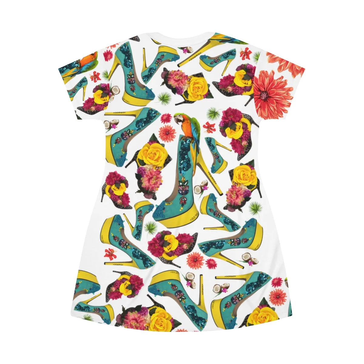 T-Shirt Dress 'Parrot'