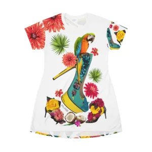 T-Shirt Dress 'Parrot'