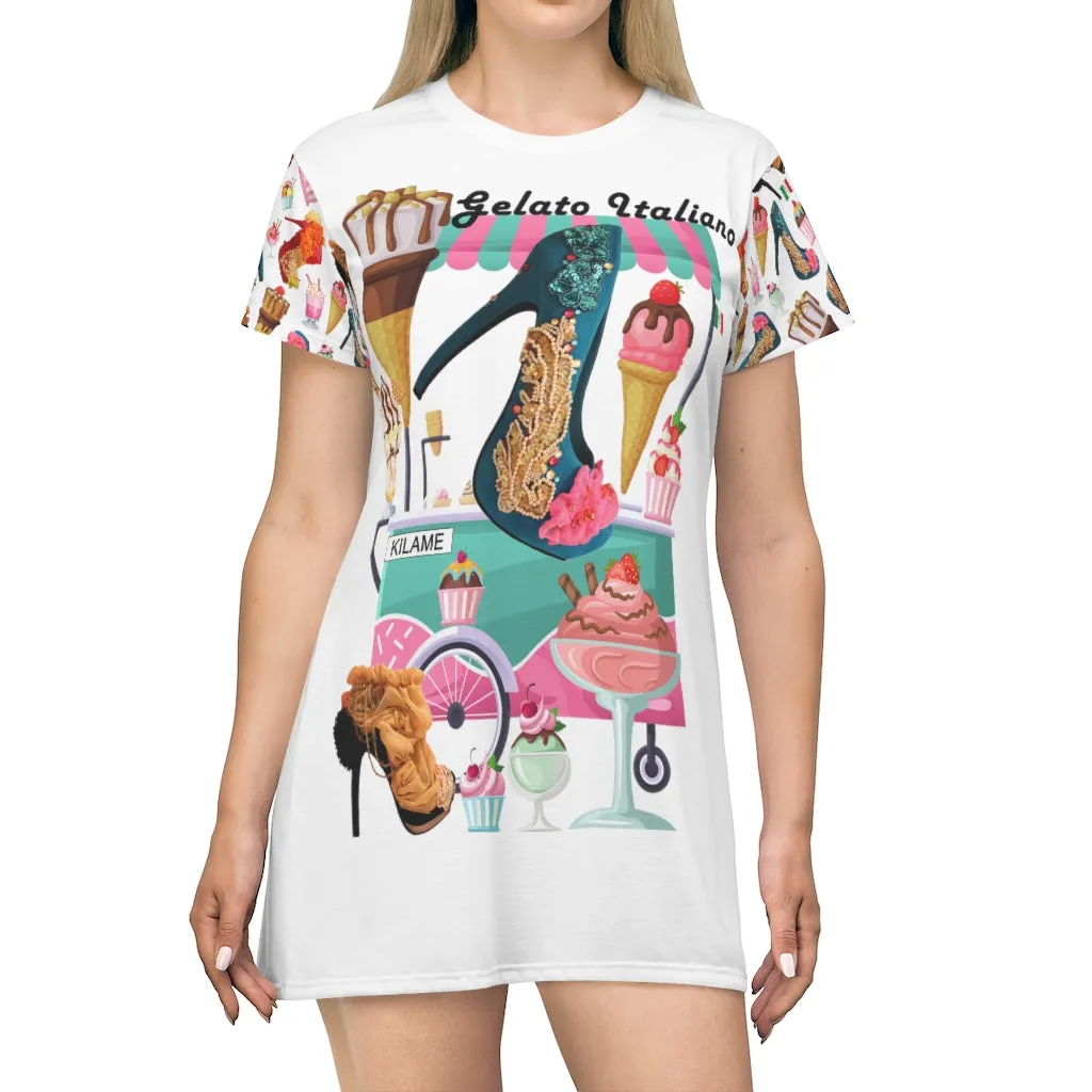 T-Shirt Dress 'Pistacchio'