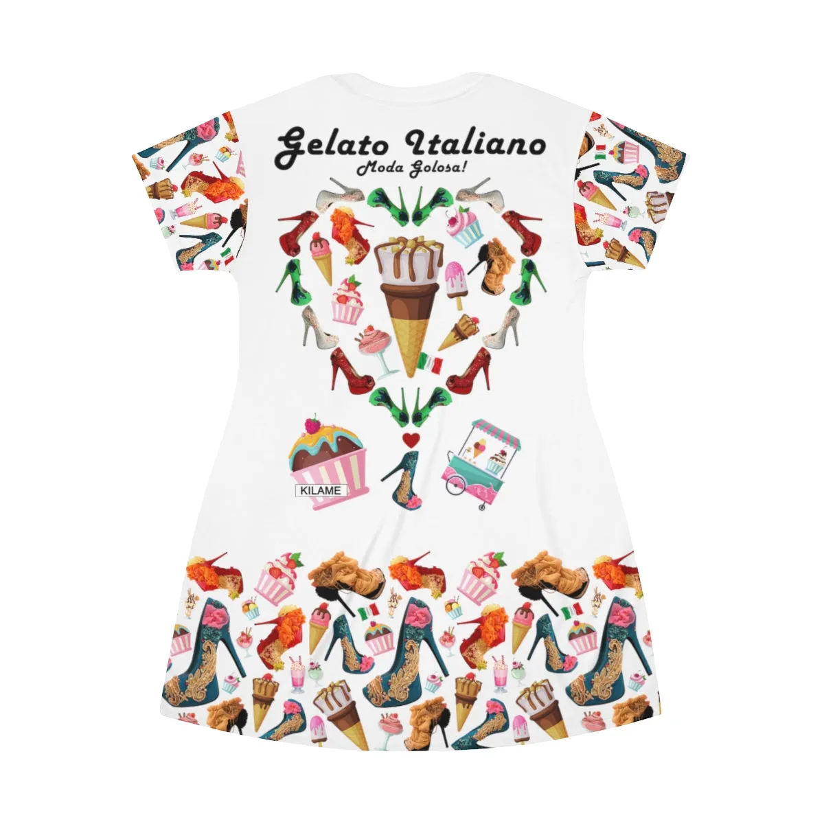 T-Shirt Dress 'Pistacchio'