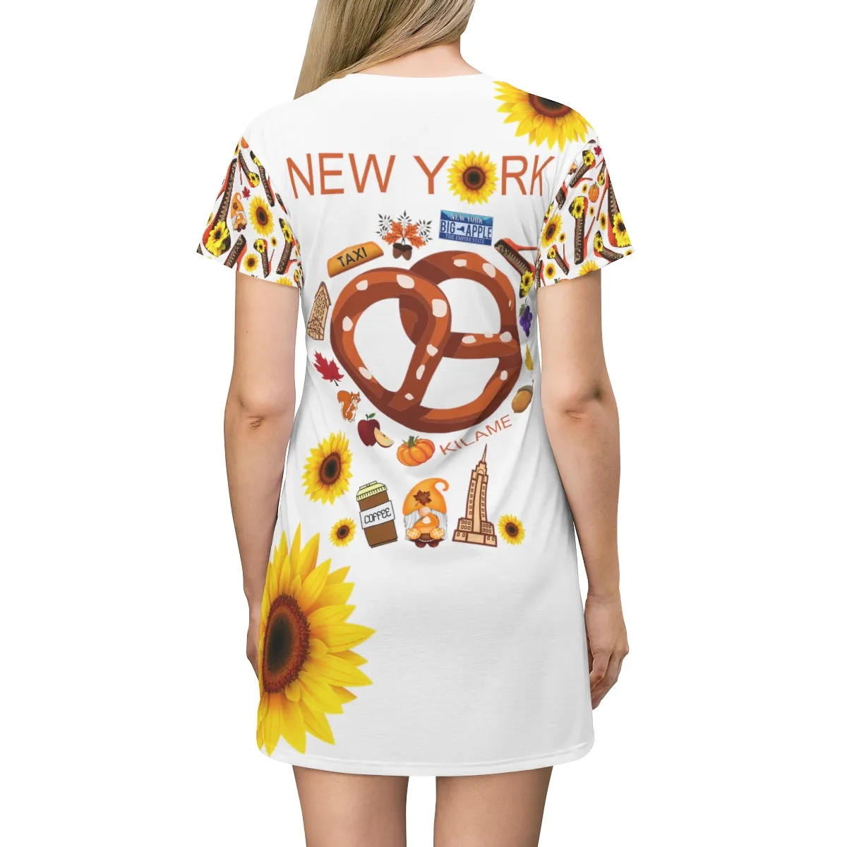 T-Shirt Dress 'Pretzel'