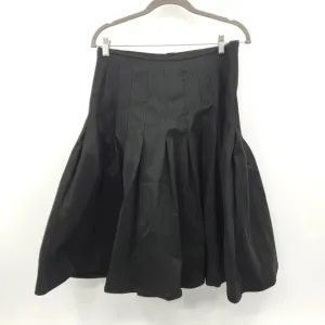 Tadashi Collection Black Pleated Gathered Formal Skirt 10