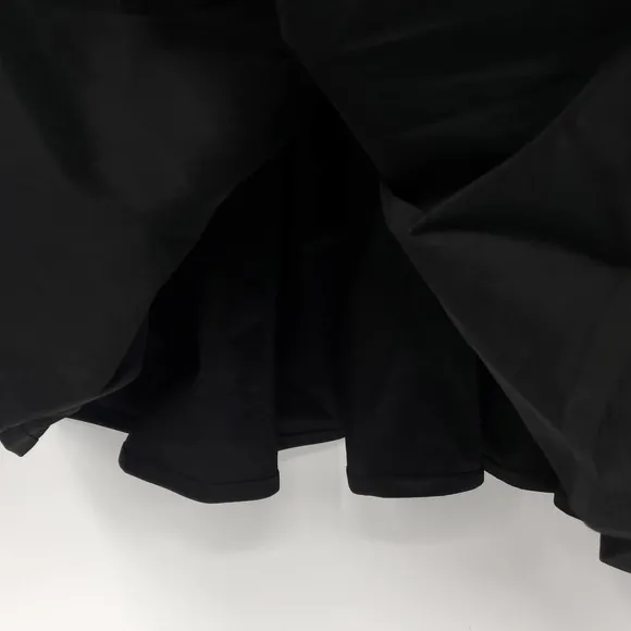 Tadashi Collection Black Pleated Gathered Formal Skirt 10