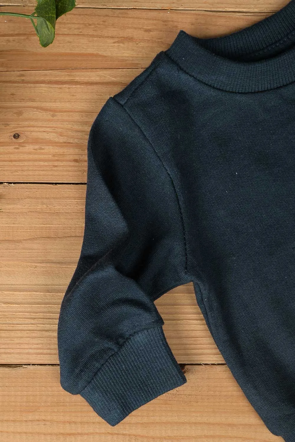 TB-02B-Blue - Cotton Fleece Sweatshirt