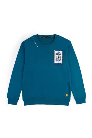 Teal Winter Sweat