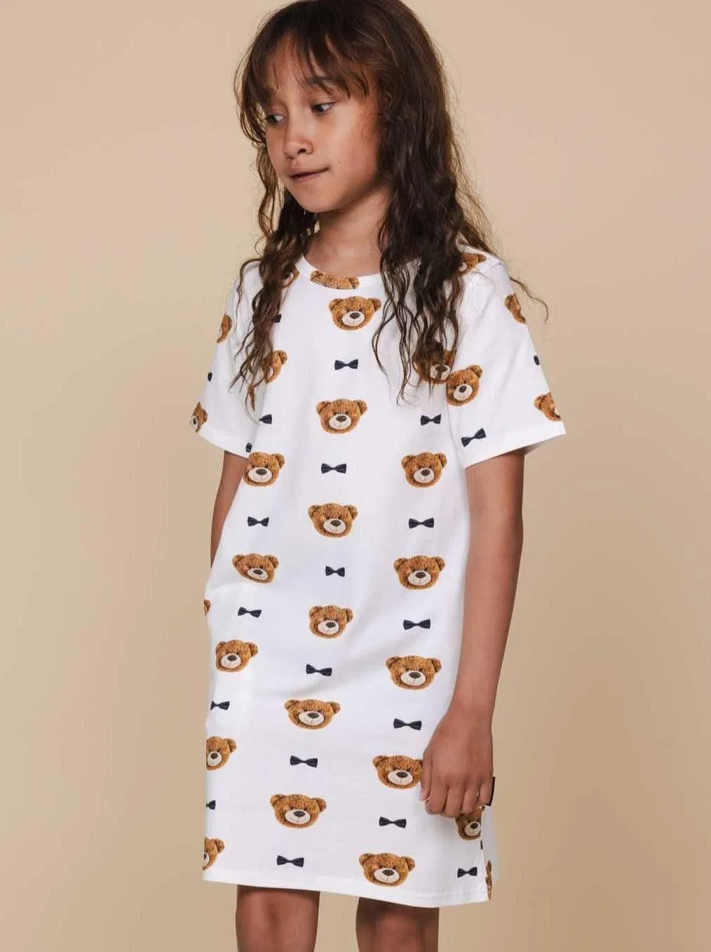 Teddy T-shirt Dress Kids