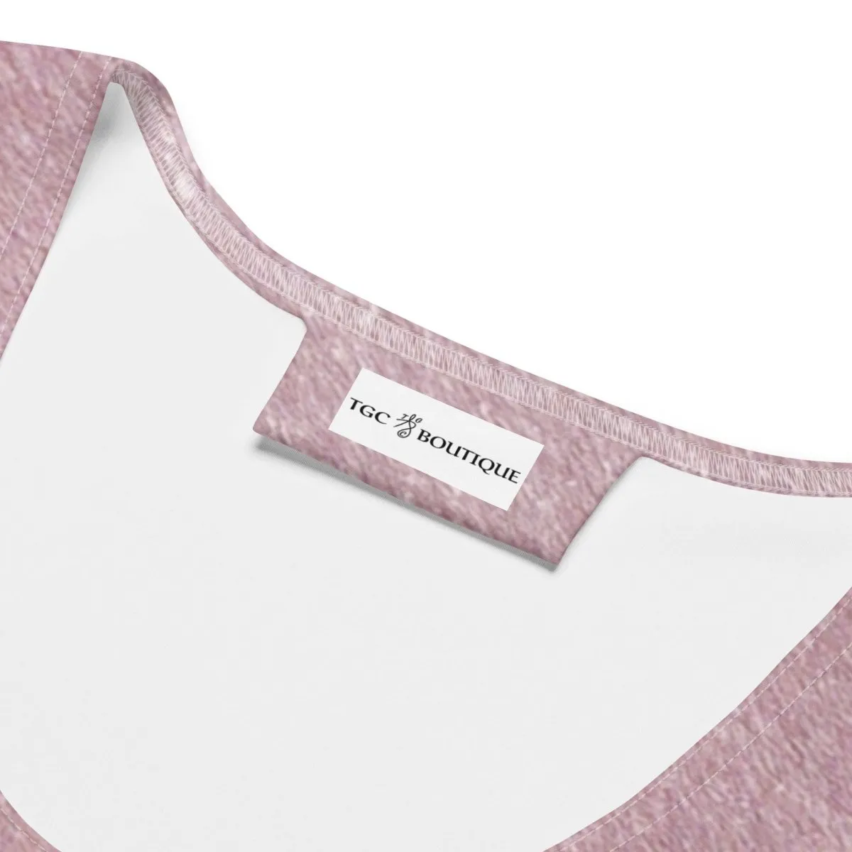 TGC Boutique Workout Pink Crop Top