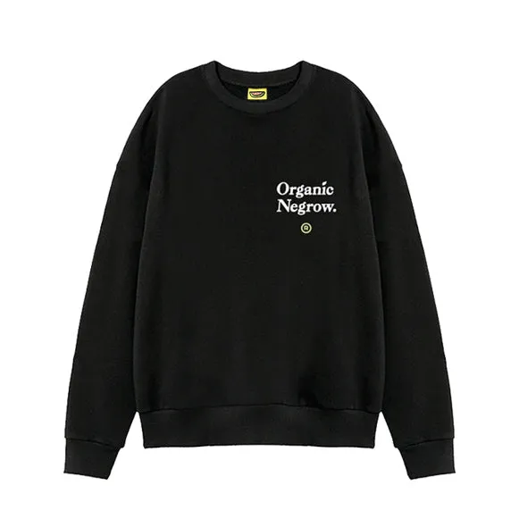 The Fruit Mkt Organic Negrow Crewneck 'Black'
