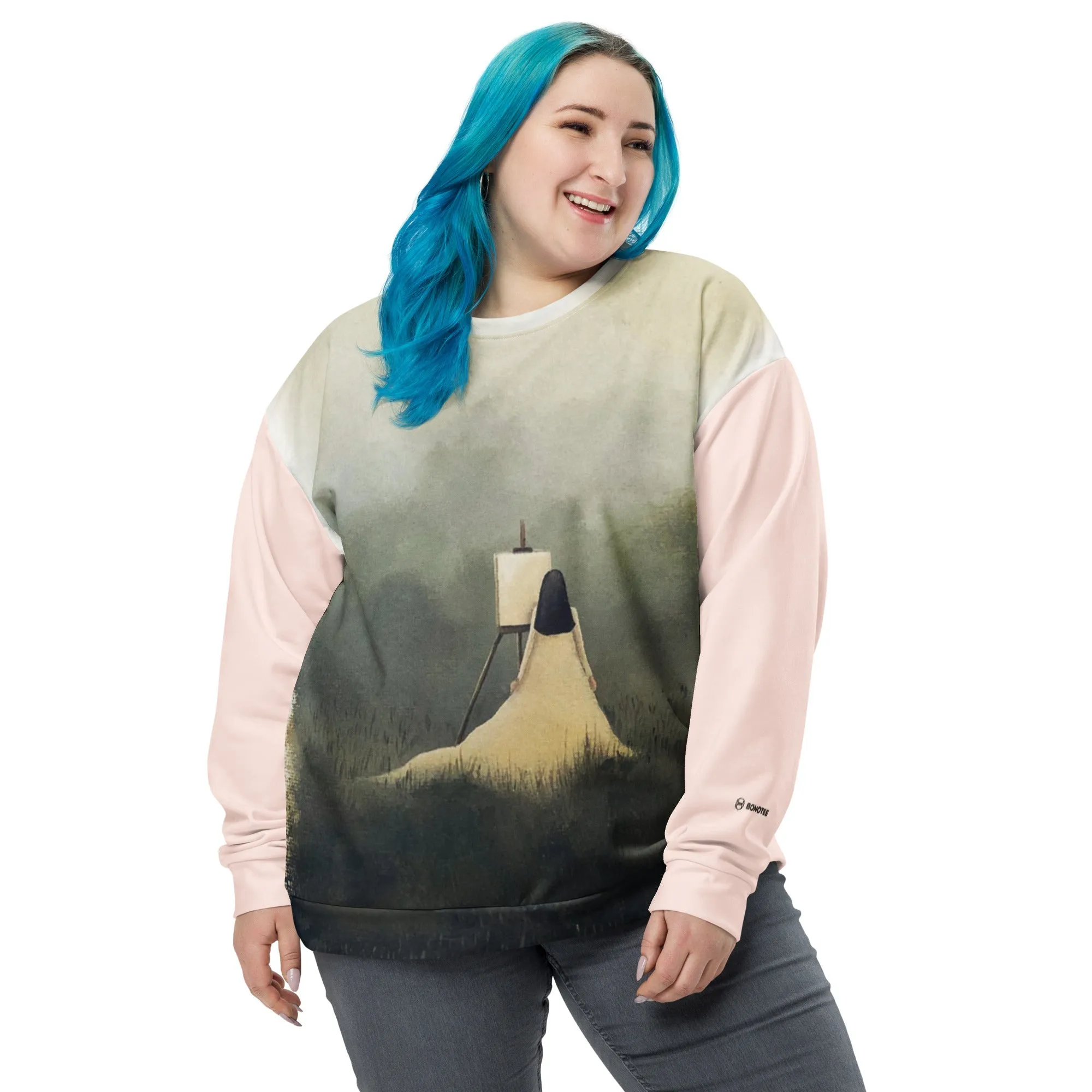 THE GIRL IN WHITE Women's Sweatshirt