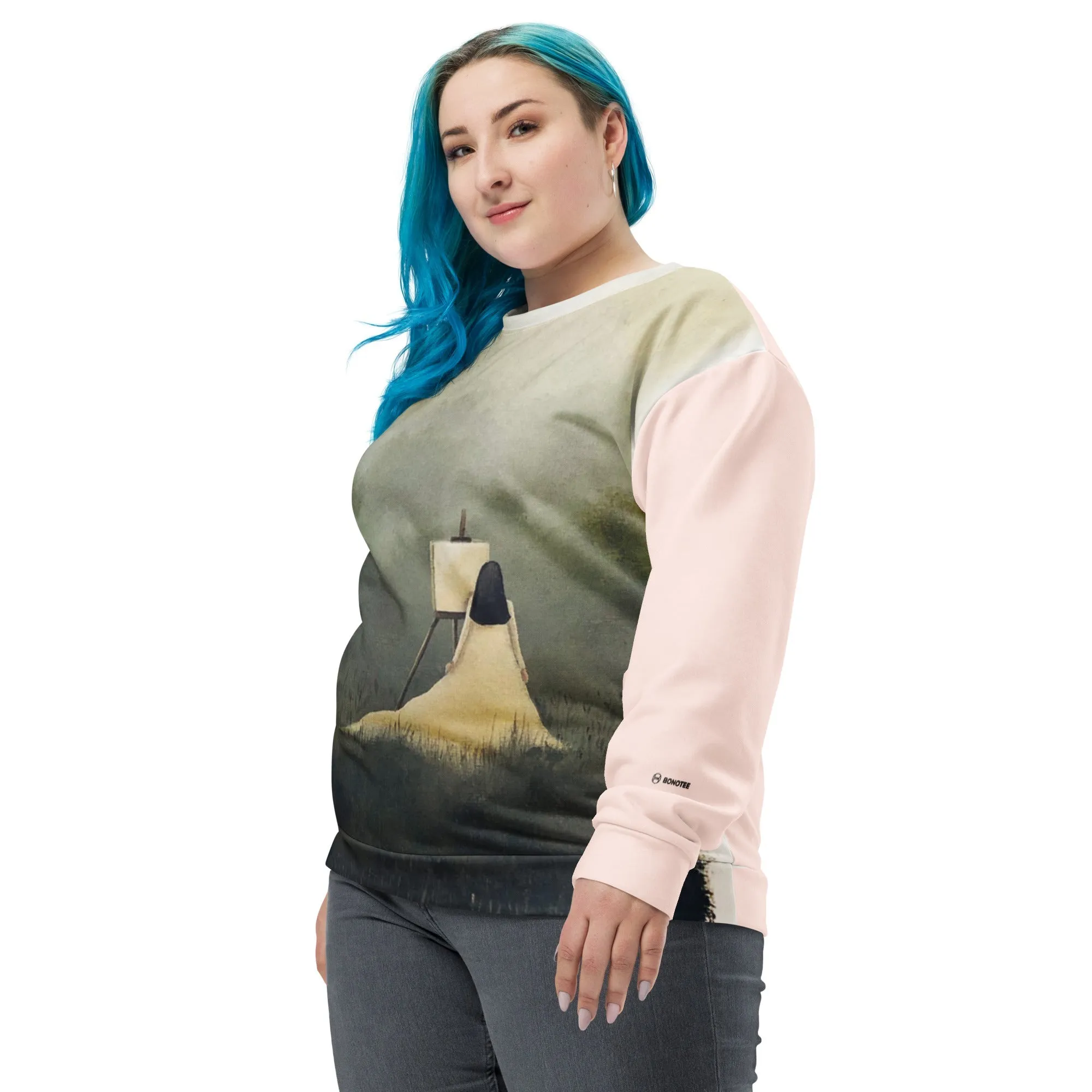 THE GIRL IN WHITE Women's Sweatshirt