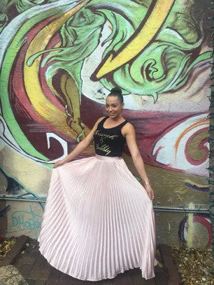 The Infinity Pleated Skirt