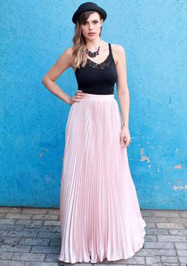 The Infinity Pleated Skirt
