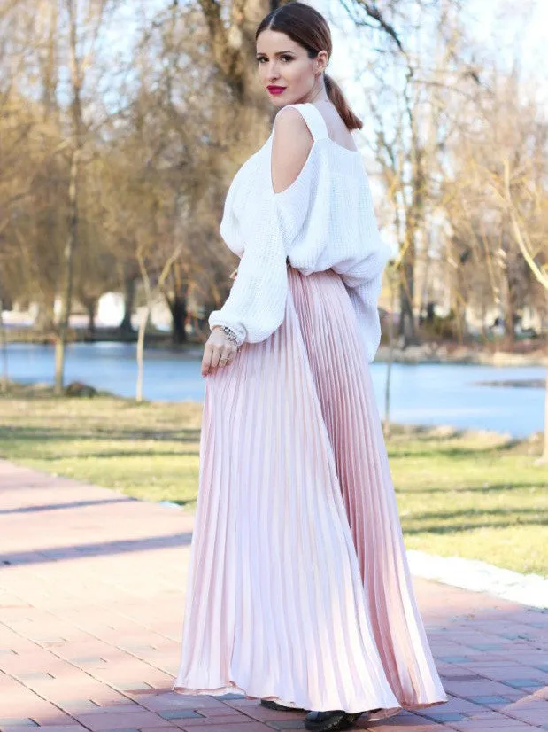 The Infinity Pleated Skirt