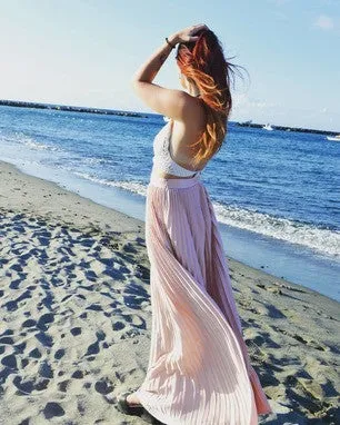 The Infinity Pleated Skirt