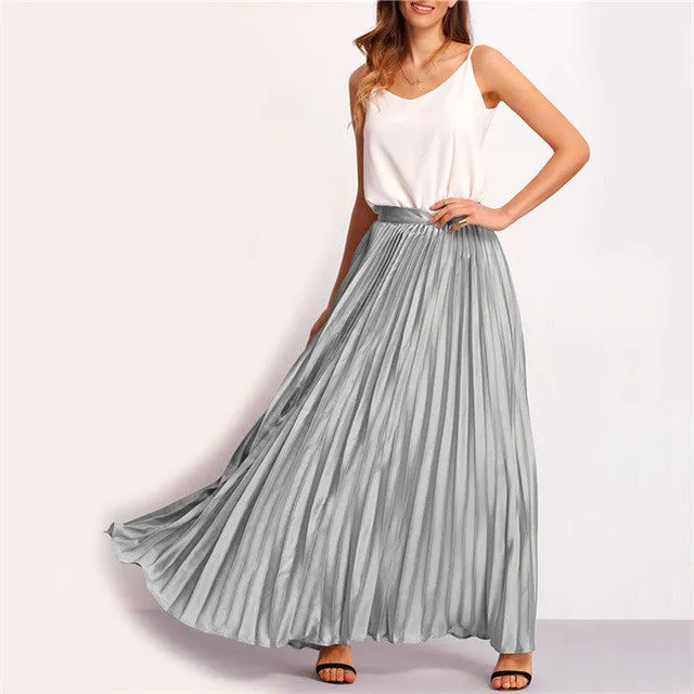 The Infinity Pleated Skirt