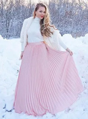 The Infinity Pleated Skirt