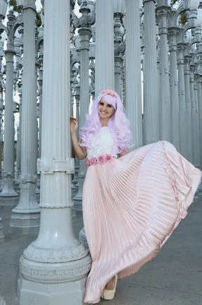 The Infinity Pleated Skirt